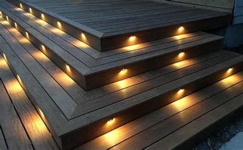 Sumaote V Low Voltage Led Deck Lights Kit Pcs In Half Moon