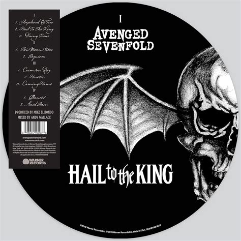 Hail To The King Vinyl Avenged Sevenfold Amazon Ca Music