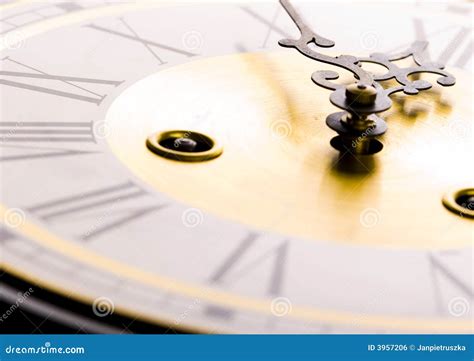 Analog clock stock photo. Image of alarm, moment, deadline - 3957206