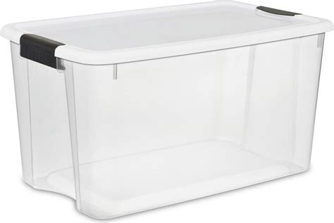 Onker Qt Ultra Latch Box Stackable Storage Bin With Lid Plastic