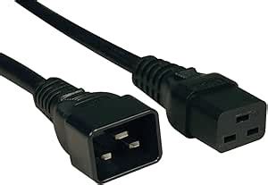 Amazon Tripp Lite Heavy Duty Power Extension Cord A Awg Iec