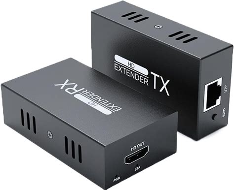 Yukidoke 196ft Hdmi Extender Over Ethernet Cat6 Cat7 Ethernet Hdmi