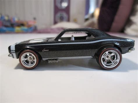 Hot Wheels Camaro Real Riders Series Metallic Black White Interior Rl S Vintage