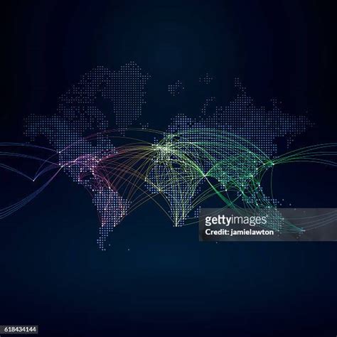 Airport Route Map Stock Fotos Und Bilder Getty Images