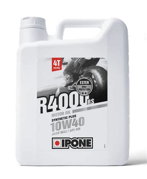 IPONE Масло 4T R4000 RS 10W40 5L — ШБ-МОТО Магазин для мотоциклиста