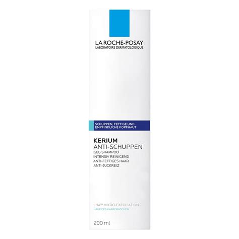 La Roche Posay Kerium Anti Schuppen Shampoo Gel Bei Fettigen Schuppen