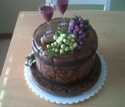 Express Your Creativity Wine Theme Cakes Wine Cake