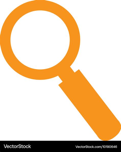 Magnifying Glass Search Icon Graphic Royalty Free Vector