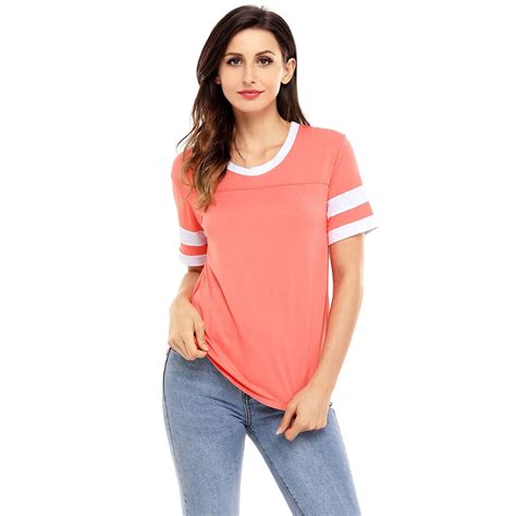 Plus Size Summer Tops Women 2018 Short Sleeve Cotton Elegant Ladies T Shirt Female Tshirt Round