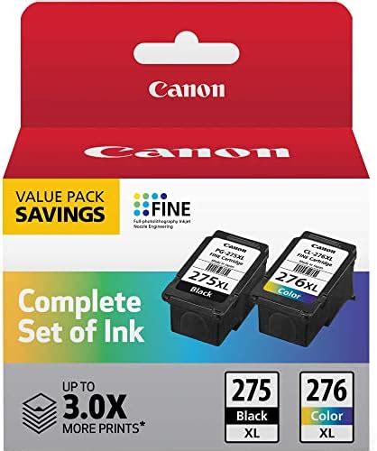 Canon Pg 275 Xlcl 276 Xl Paquete De Tinta Original 2 Cartuchos