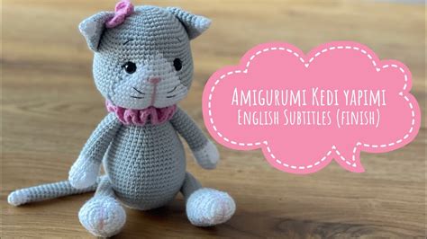 Amigurumi Kedi Yap M Eng Subtitle Finish Amigurumicat