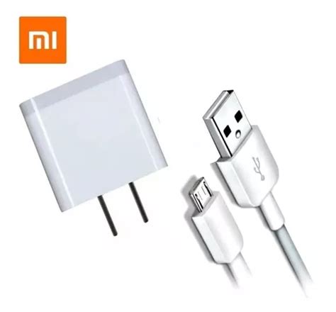 Cargador Redmi Xiaomi Usb V8 18w Note 4 Note 5 Carga Rapida