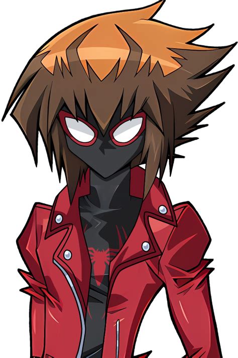 Spider Punk Jaden Yuki Tag Force Render Edit By Welovekenn On Deviantart