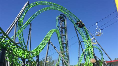 The Monster New Roller Coaster At Adventureland Des Moines Iowa New