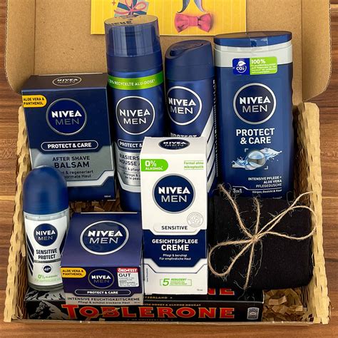 Personalisiertes Geschenk F R M Nner Nivea Pflegeset Box F R Mann