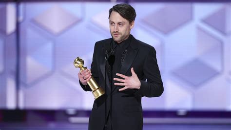 Kieran Culkin Teases Pedro Pascal After Golden Globes Win For Best Male