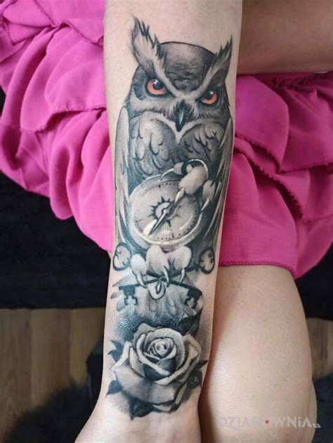 Tatua Sowa Z R Autor Drapie Na Dziarownia Pl