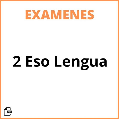 Texto 2 Eso Lengua Pdf Image To U