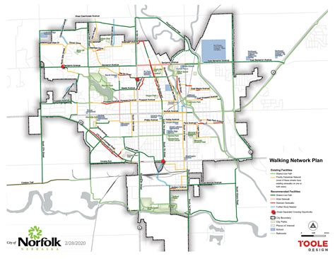Trails & Recreational Sidewalks - City of Norfolk, NE
