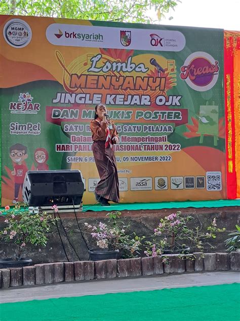 Backdrop Spanduk Lomba Banner Lomba Singer Menyanyi X Cm The Best