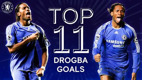 Didier Drogba Top 11 Champions League Goals Best Goals Compilation