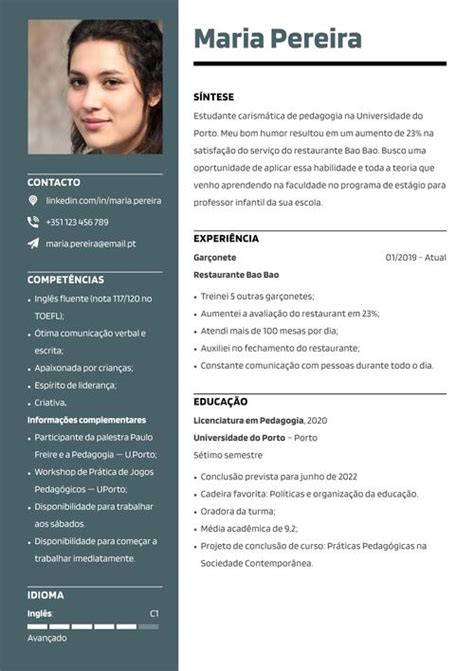 O Que Colocar No Perfil Pessoal Do Currículo