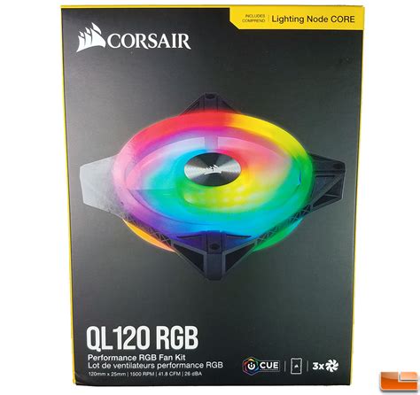 Corsair QL Series - QL120 RGB LED Fan Kit Review - Legit Reviews