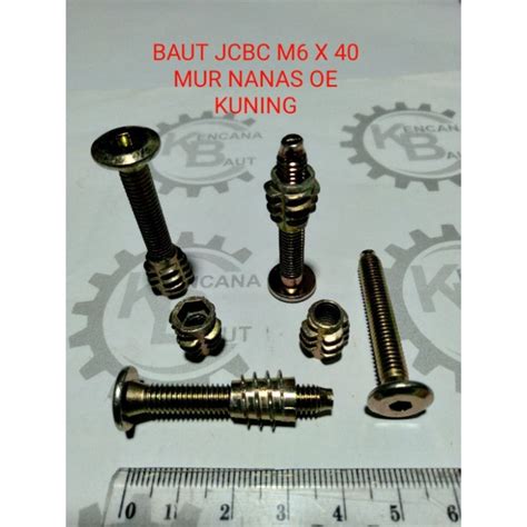 Jual Baut Jcbc M X Mur Nanas Oe Furniture Dipan Knockdown Kuning