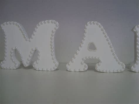 Letras Em Mdf Mm Pintadas Atelie Path Art Elo