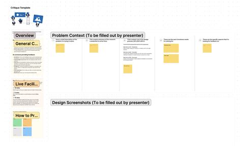 Design Critique Template Figma