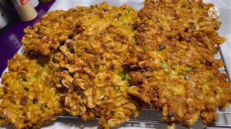 Okoy Crispy And Crunchy Shrimp 🍤 Fritters Recipe Geleen Ducay Youtube