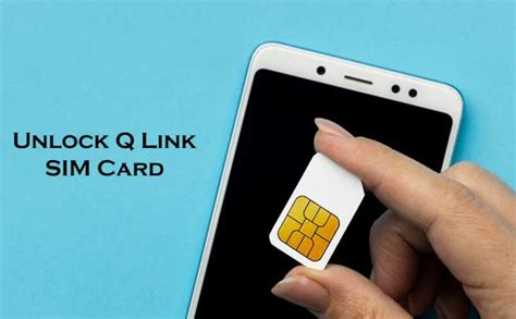 Unlock Q Link SIM Card How To