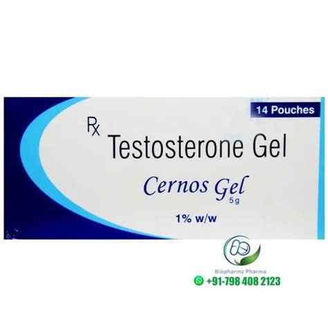 Testosterone 40mg Cernos Soft Gelatin Capsule At 855 Vial In Surat