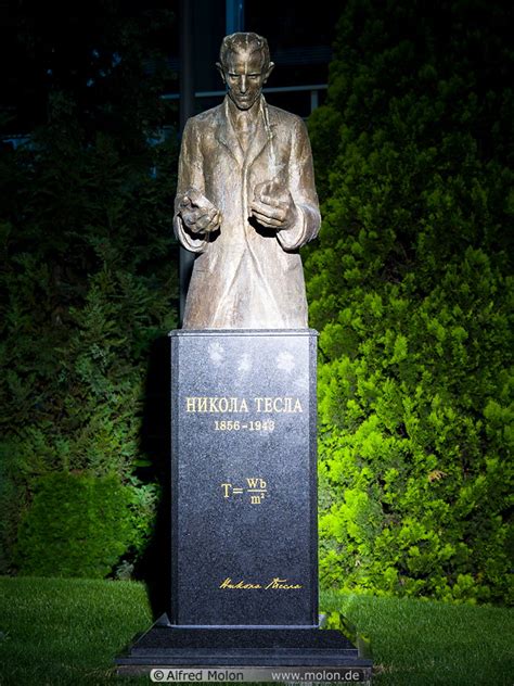 Photo Of Nikola Tesla Statue Miscellaneous Belgrade Serbia