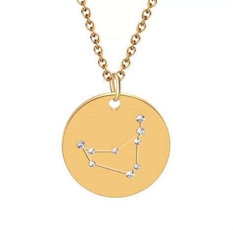 Collier Constellation Signe Astrologique Capricorne BIJOUX FANTAISIE