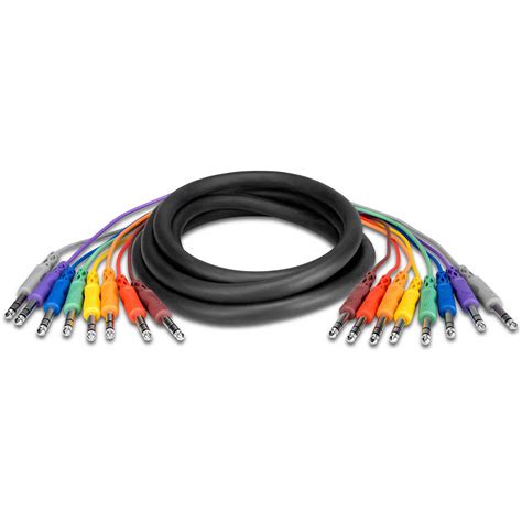 hosa css  balanced       channel audio snake cable