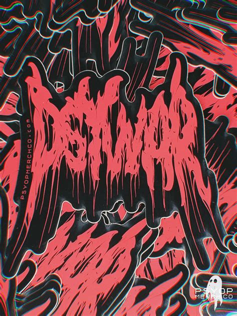 PSYWAR DEATH METAL DIE-CUT STICKER | PSYOP Merch Co