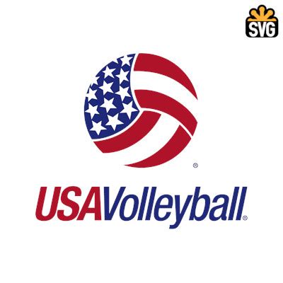 USA Volleyball Logo SVG Digital Download, USA Volleyball Logo SVG ...