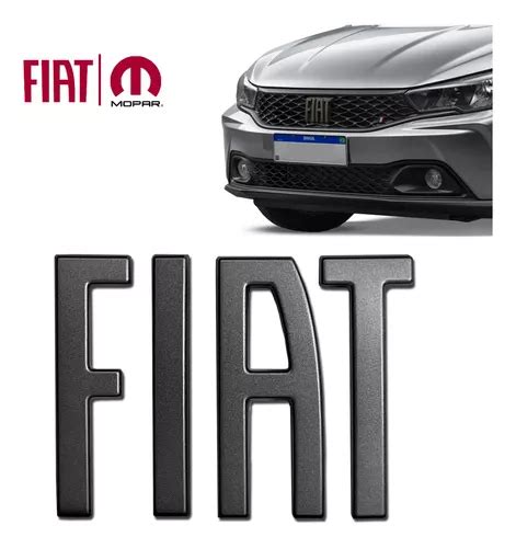 Logo Grade Dianteira Letreiro Sigla Fiat Argo Cronos Mercadolivre