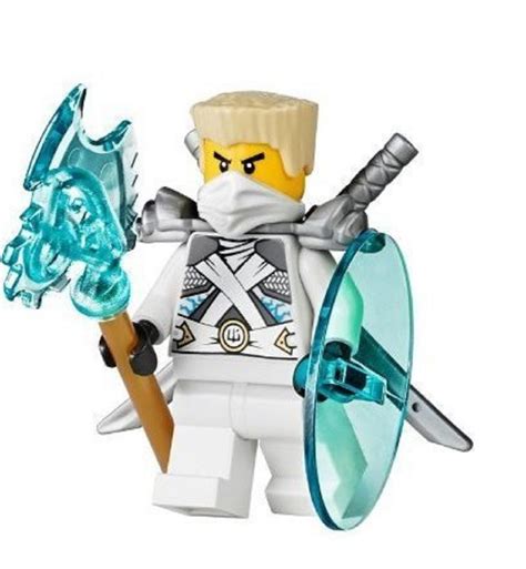 LEGO Ninjago Minifig Zane Rebooted Titanium From 70728 Techno ...