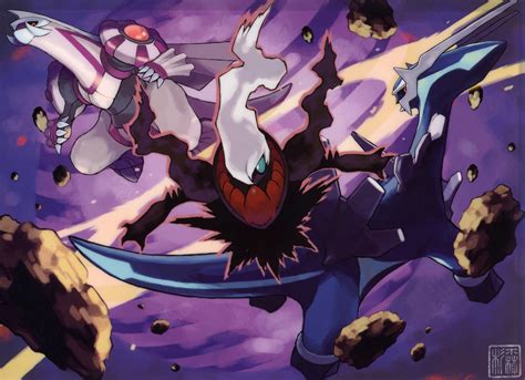 Dialga Palkia Fusion Manga - art-lollygag