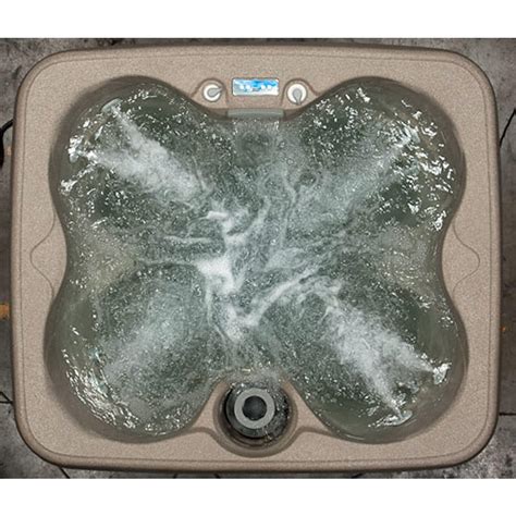 Lifesmart 4 Person Rectangular Hot Tub At Lowes