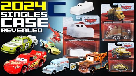 Mattel Disney Cars 2024 Singles Case C COMPLETE Contents Space