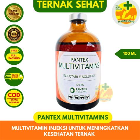 Jual Pantex Multivitamin Ml Multivitamin Konsentrasi Tinggi Untuk