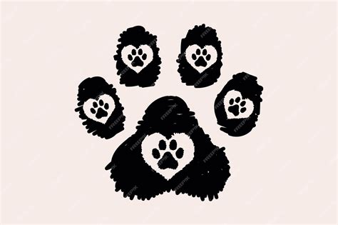 Premium Vector | Dog Paw Vector