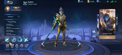 6 Best Saber Skins In Mobile Legends ML Online Game News