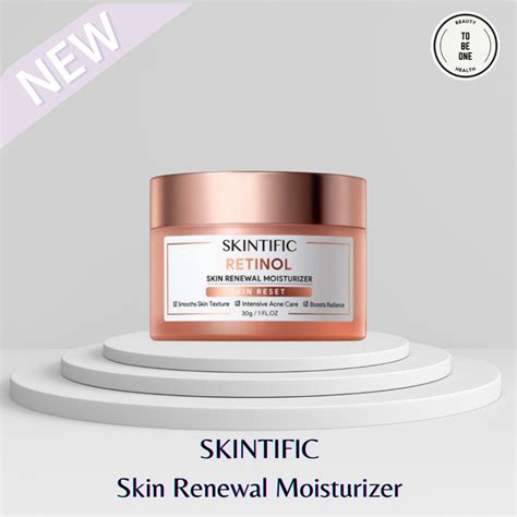 Jual Skintific Skin Renewal Moisturizer Skin Reset New Formula Gr