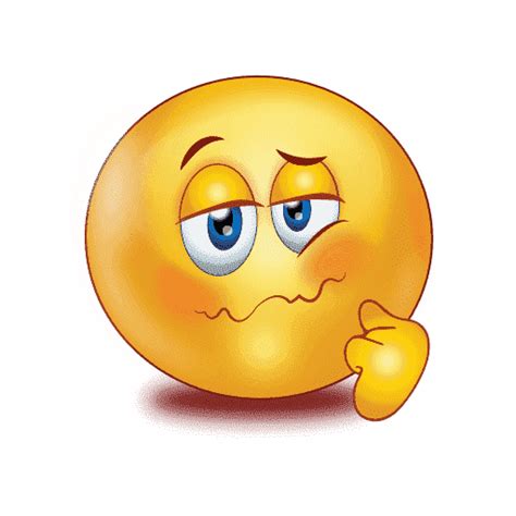 Confused Emoji PNG Images Transparent Free Download