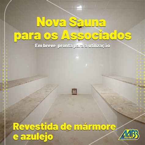 Nova Sauna Da Aabb Cuiab A Caminho