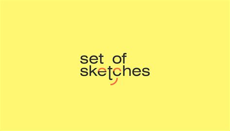 Set of sketches on Behance